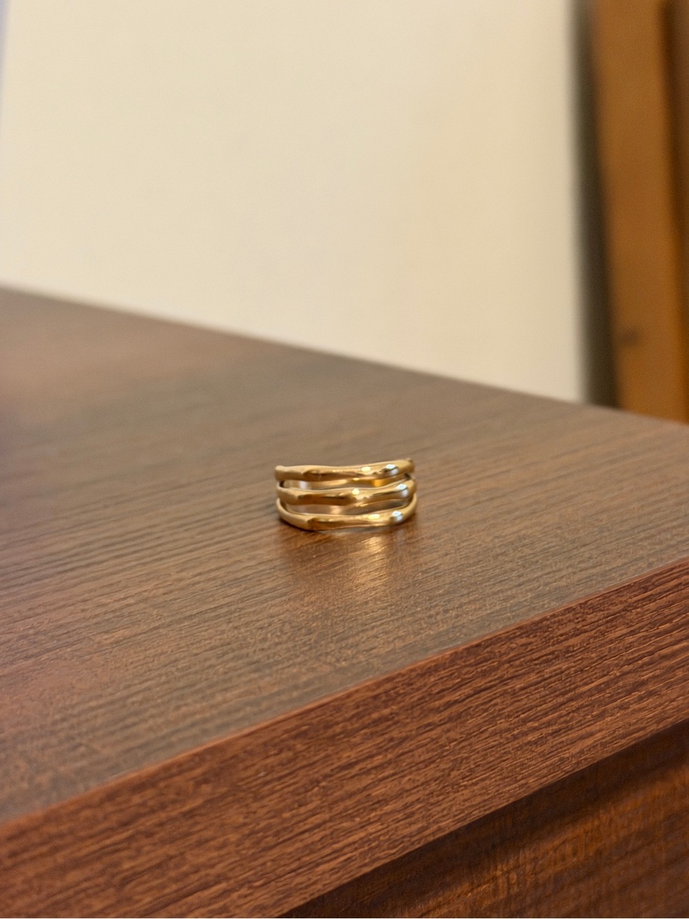 Hey Harper Ring - 14k Gold PVD